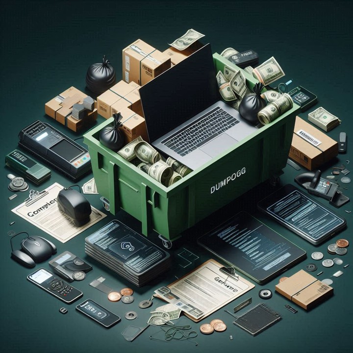 When waste drives efficiency